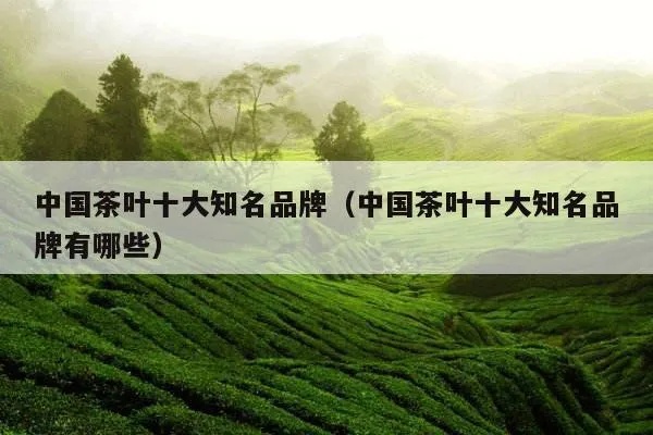 中国十大茶叶品牌最新榜单揭晓