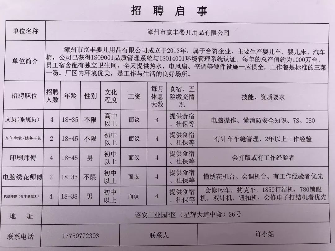 洪阳最新招工信息及其社会影响分析